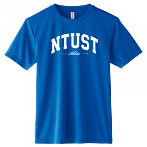 NTUST沁涼輕薄排汗短T_寶藍色